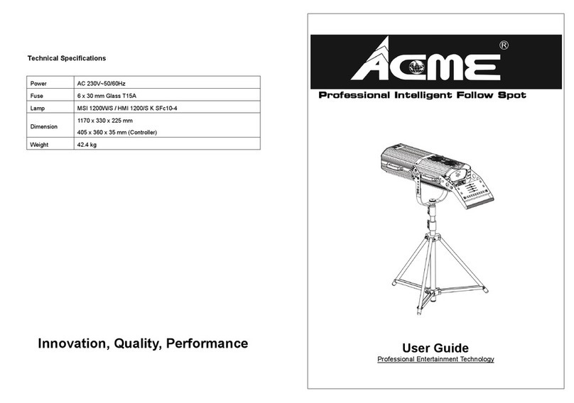 ACME XP-1200F user guide