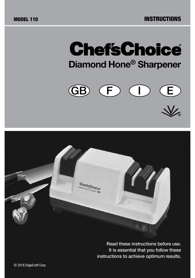 Chef's Choice Chef'sChoice Diamond Hone 110 instructions
