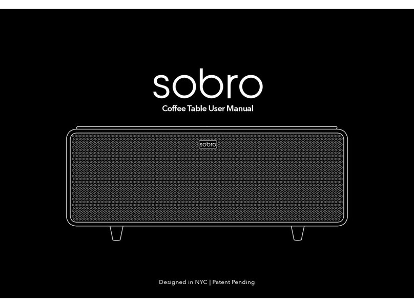 Sobro Coffee Table user manual