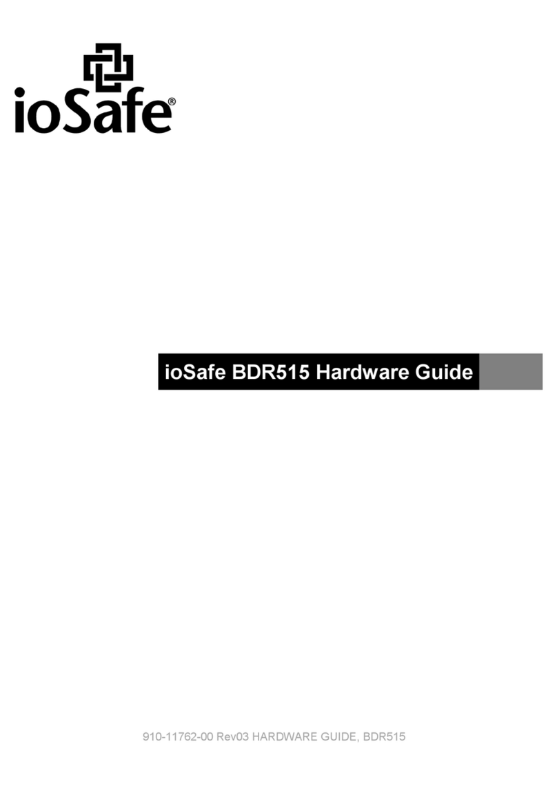 ioSafe BDR515 Installation instructions