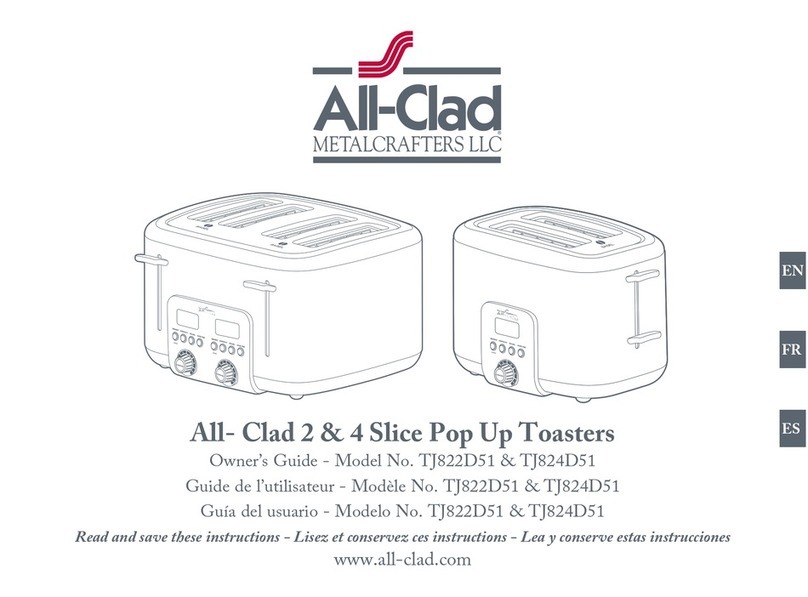 all-clad TJ822D51 owner's guide