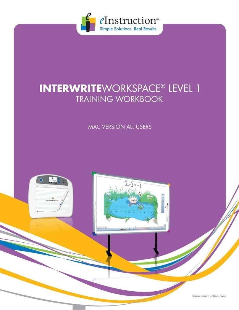 eInstruction Interwrite DualBoard Installation guide