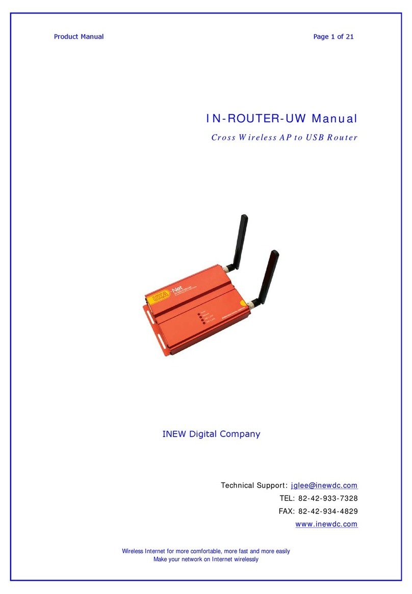 INEW Digital Company IN-ROUTER-UW User manual