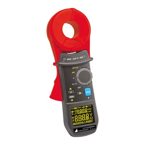 Gossen MetraWatt METRACLIP EARTH operating instructions