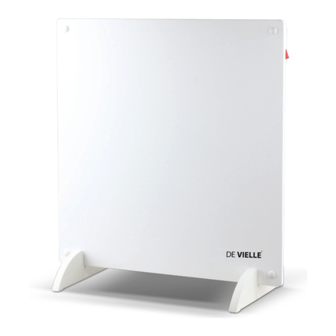 De Vielle DEV963258/PH08H Installation instructions manual