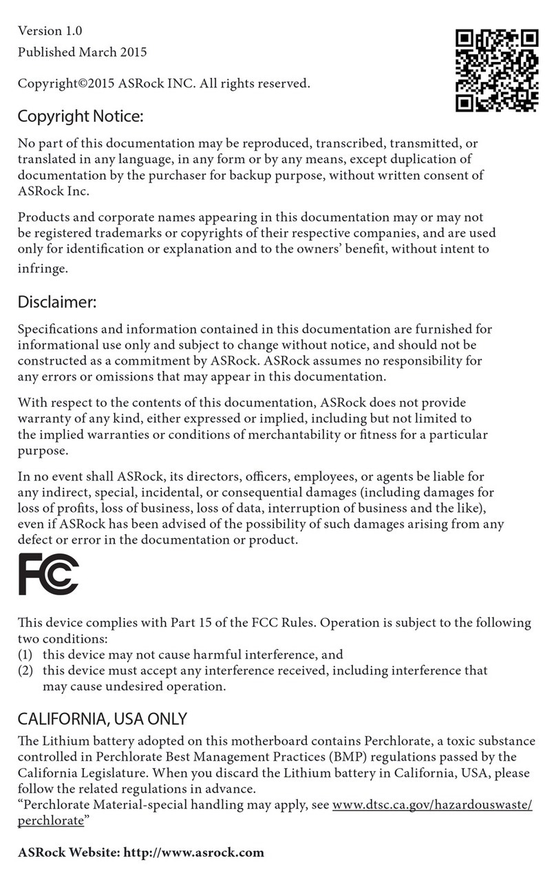 ASROCK X99E-ITX/ac manual