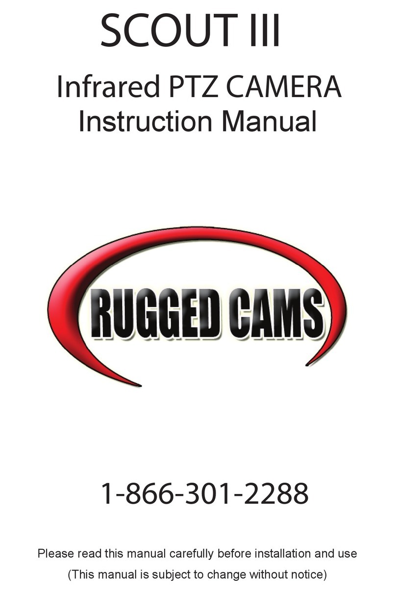 Rugged CCTV SCOUT III instruction manual