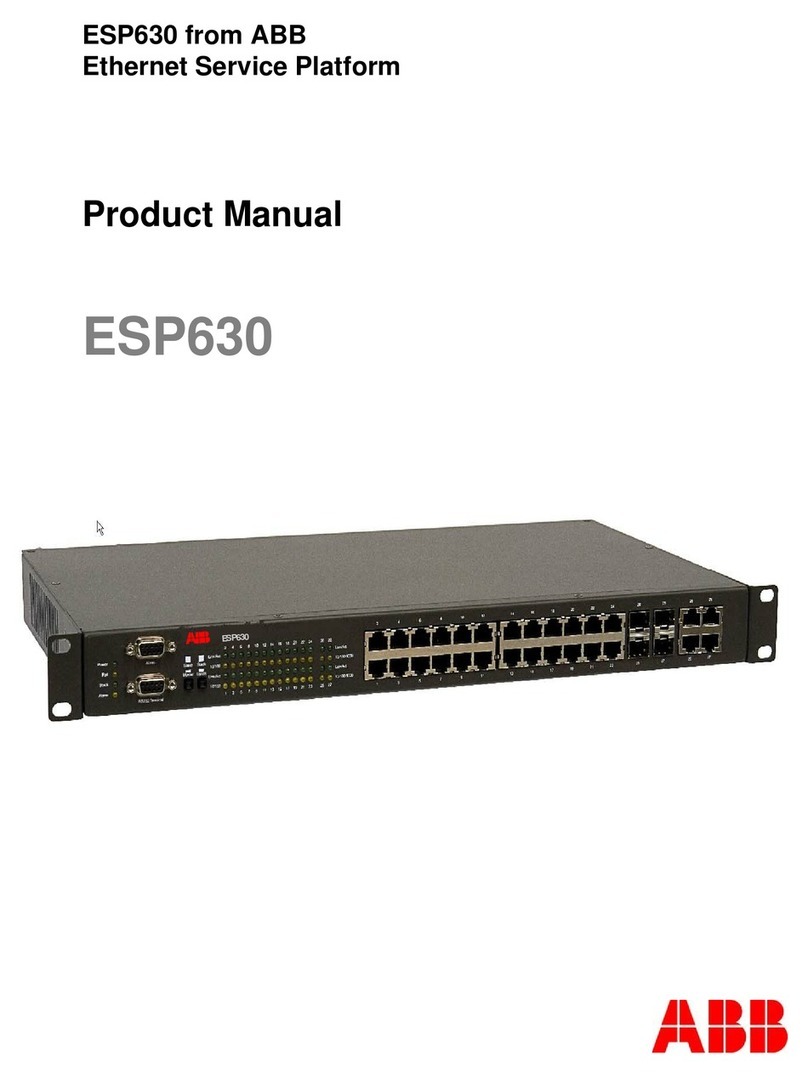 ABB ESP630 A2 product manual