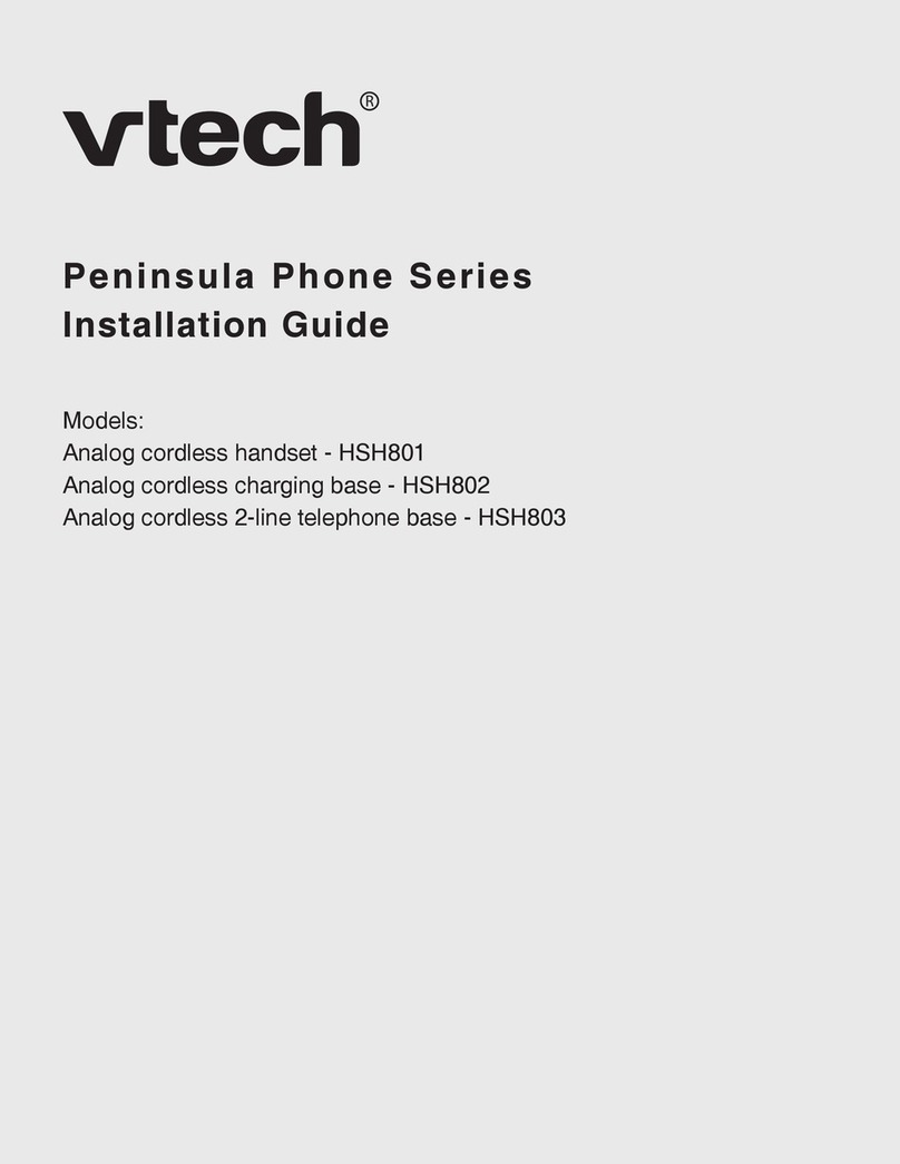 V-tech HSH801 User manual