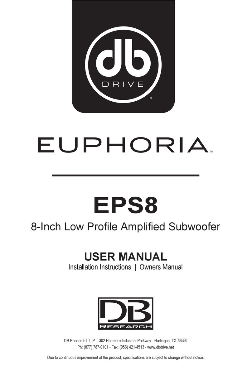 DB Research EUPHORIA EPS8 User manual