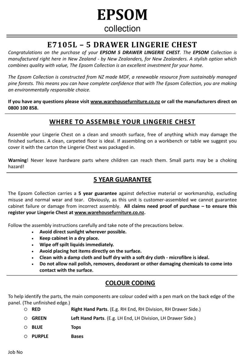 EPSOM E7105L Assembly instruction