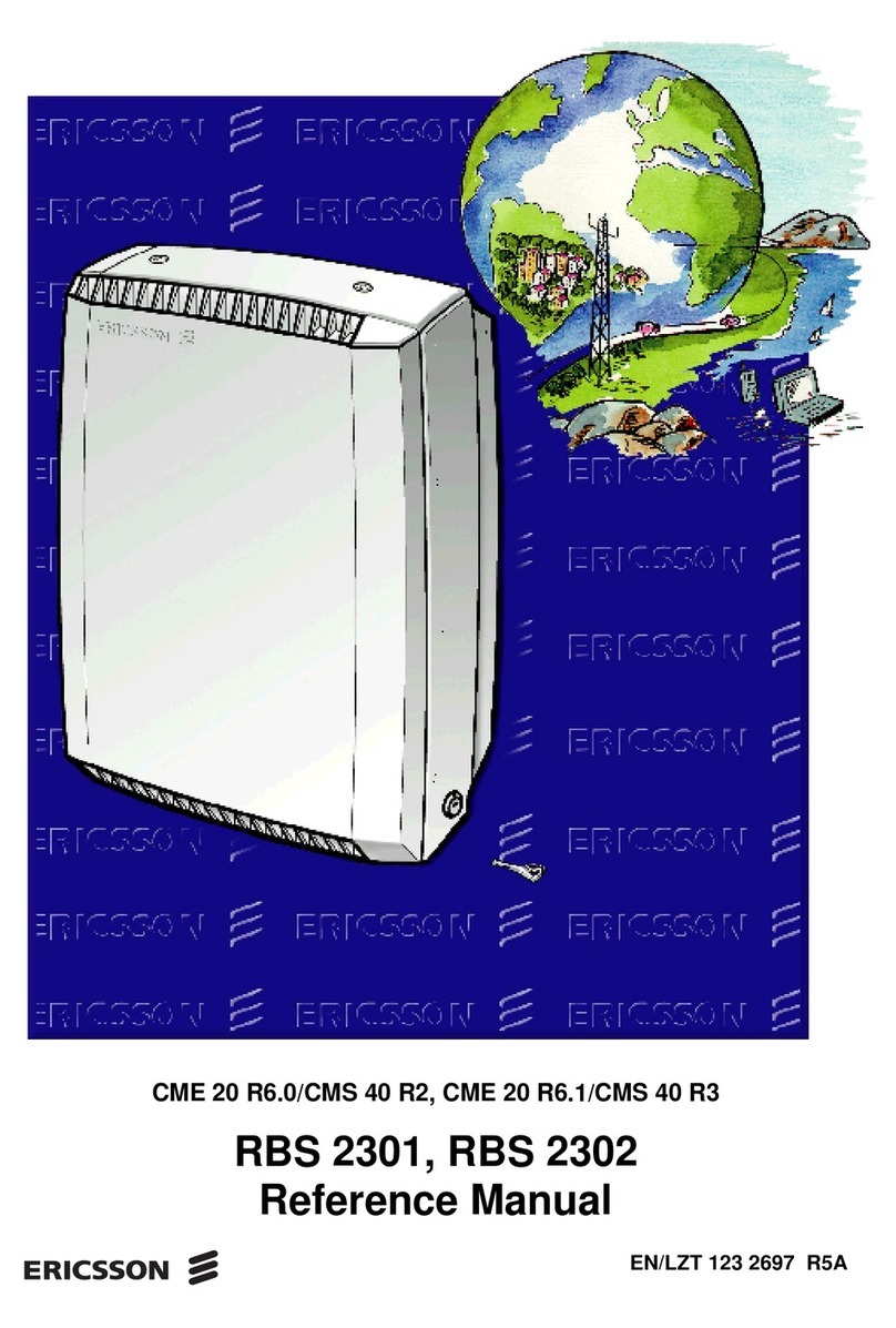 Ericsson CME 20 R6.1 User manual Ericsson CME 20 R6.1 User manual