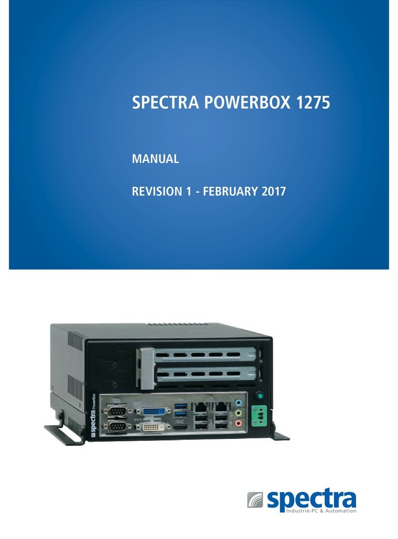Spectra PowerBox 1275P manual