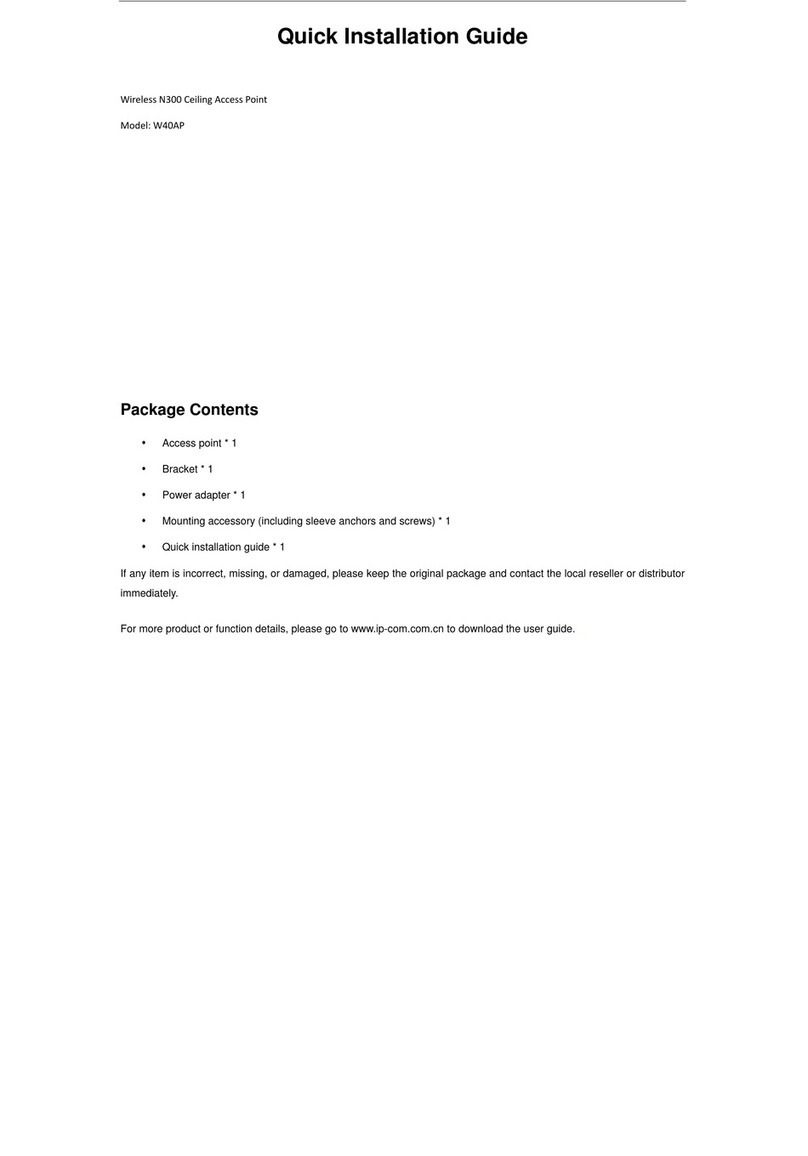 IP-COM W40AP User manual IP-COM W40AP User manual