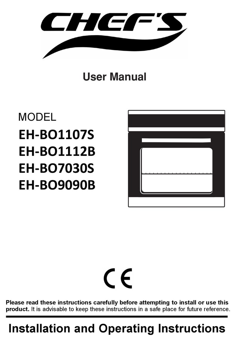 Chef's EH-BO1112B user manual