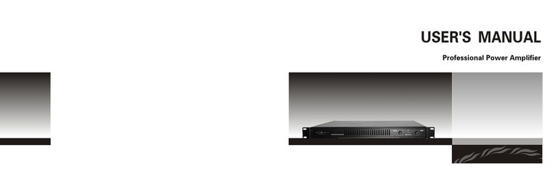 Studiomaster DX400 user manual