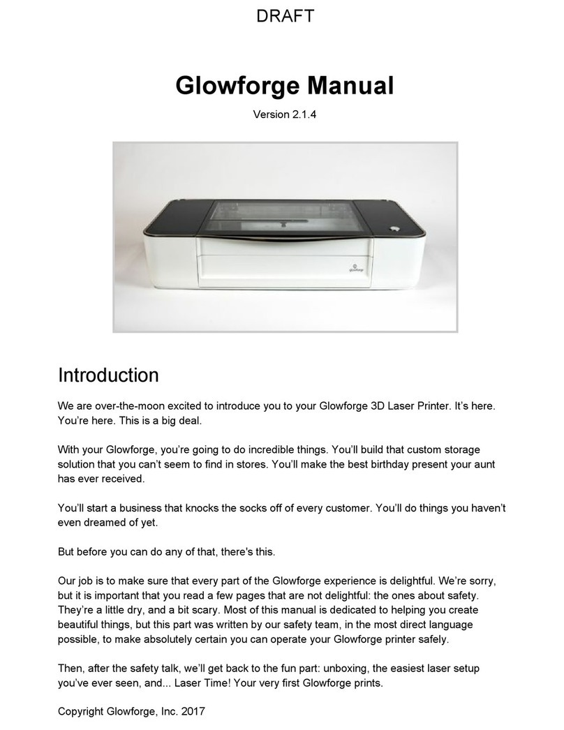 Glowforge Glowforge User manual