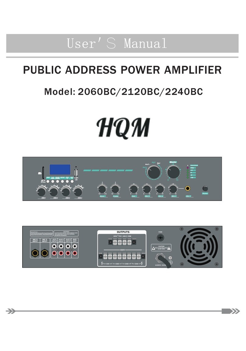 HQM 2060BC user manual