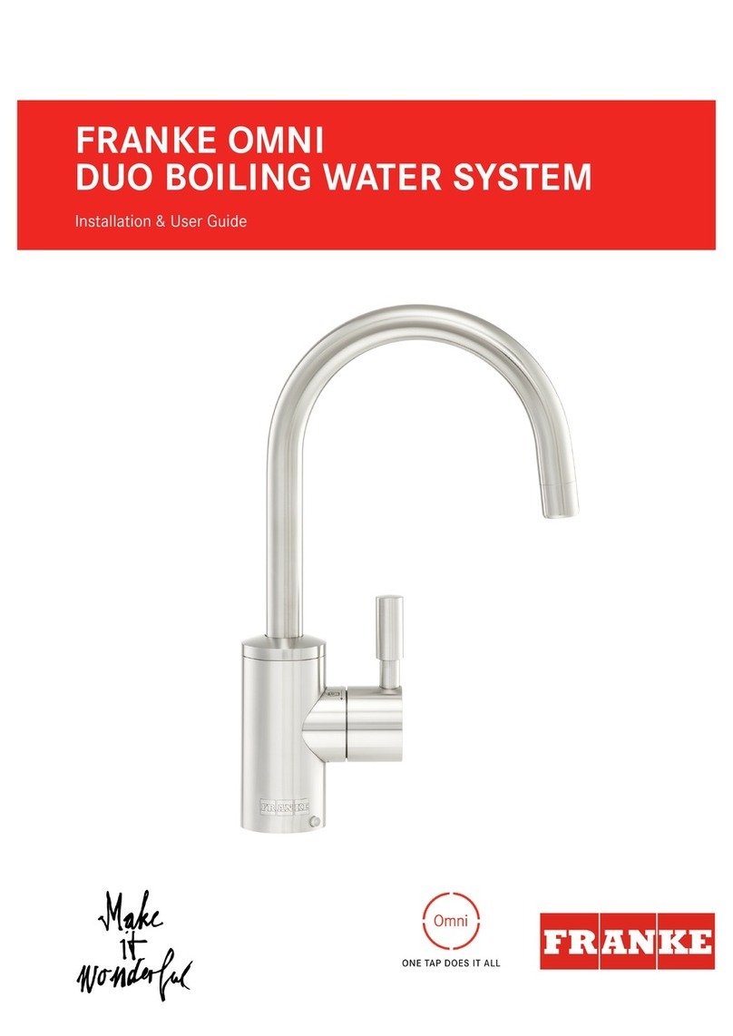 Franke omni DUO Installation & user guide