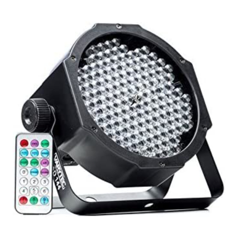 Varytec LED Pad 144 144x10mm RGBW User manual