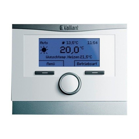 Vaillant multiMATIC VRC 700/5 operating instructions