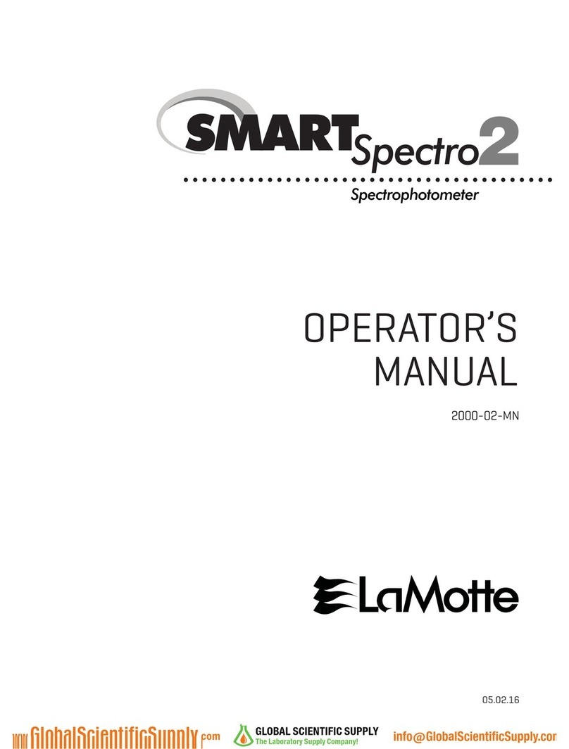LaMotte smart spectro 2 User manual