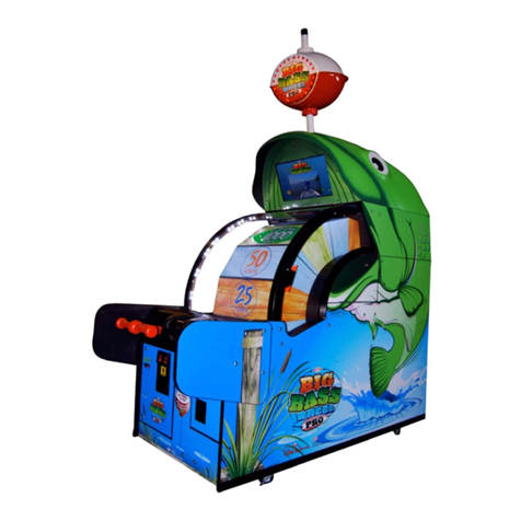 Bay Tek Games Big Bass Wheel Pro User manual Bay Tek Games Big Bass Wheel Pro User manual