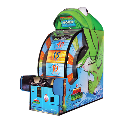 Bay Tek Games Big Bass Wheel User manual