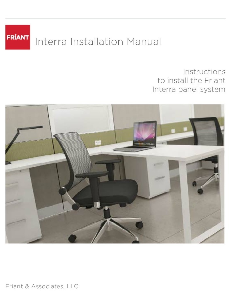 Friant & Associates Interra installation manual Friant & Associates Interra installation manual