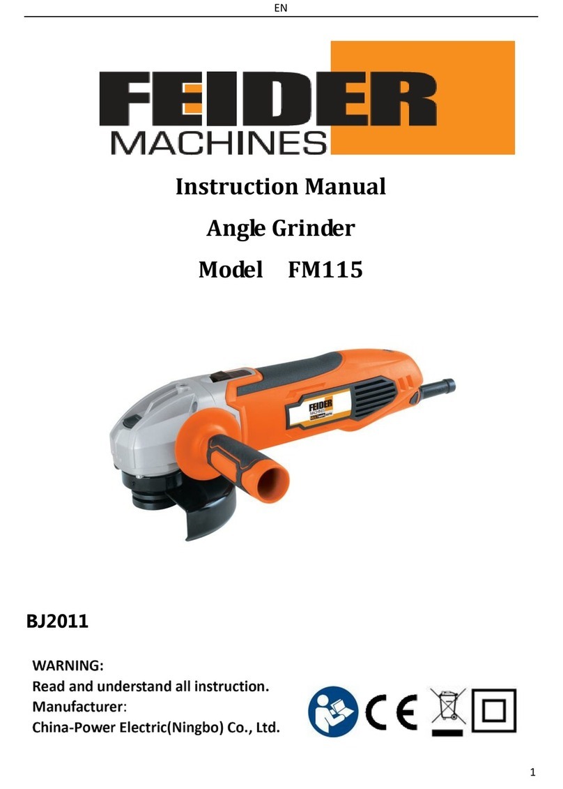 Feider Machines FM115 User manual