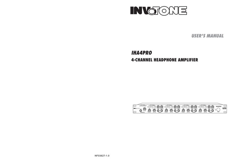 Invotone IHA4PRO user manual