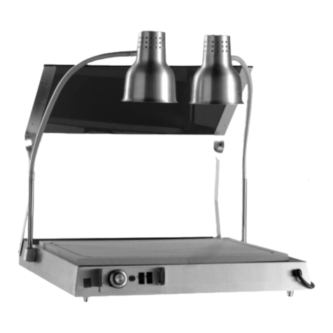 Alto-Shaam Hot Carving Shelf 100-HSL/BCS-2S Installation, operation & maintenance manual