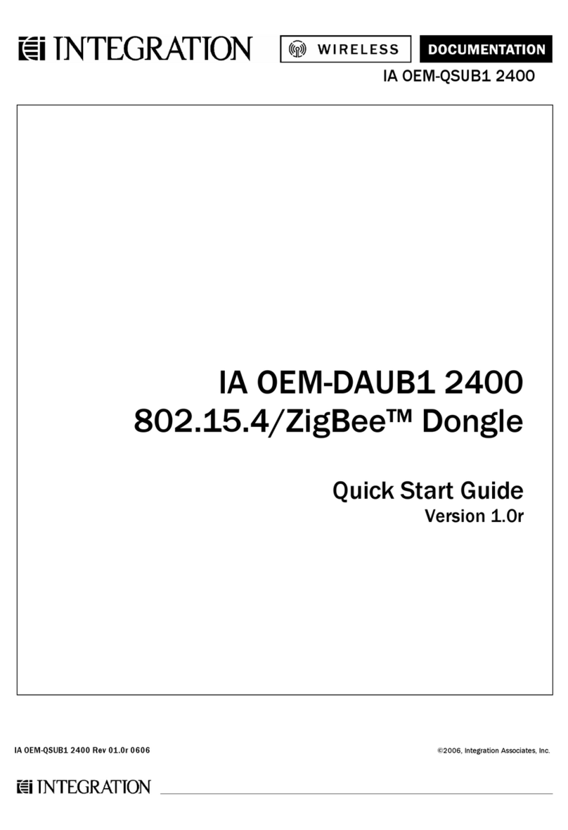 Integration IA OEM-DAUB1 2400 quick start guide