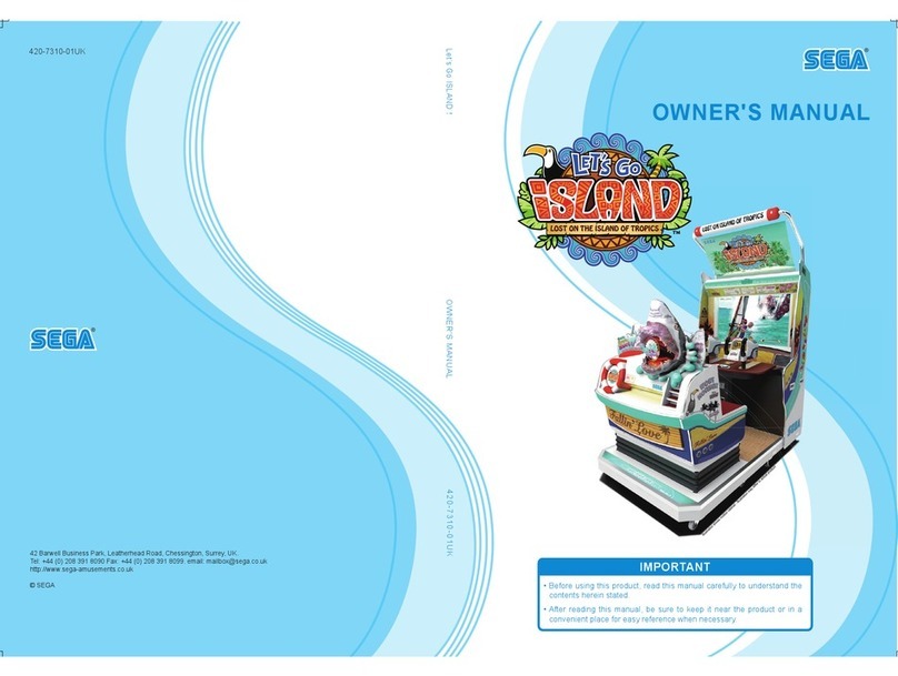 Sega Let's Go ISLAND! User manual