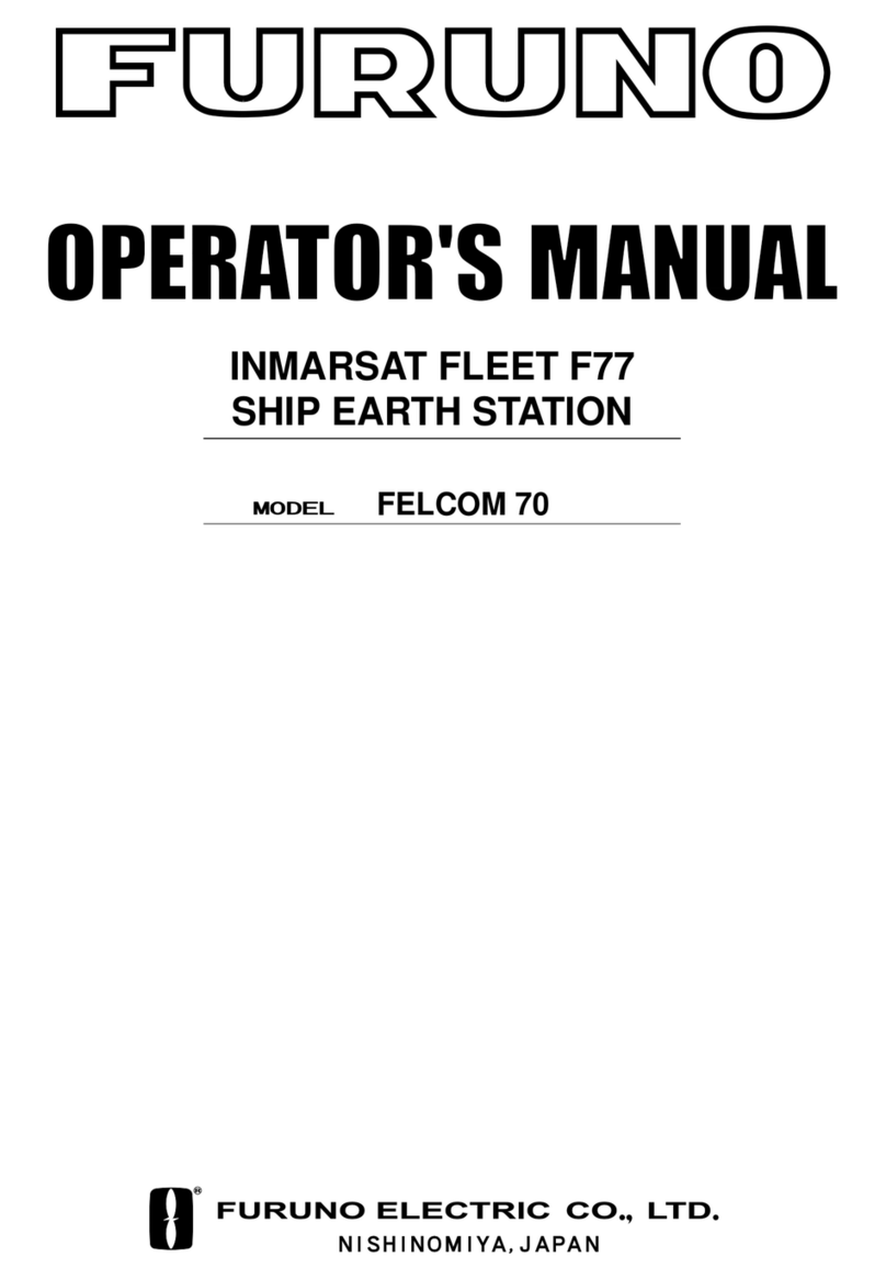 Furuno FELCOM 70 User manual Furuno FELCOM 70 User manual