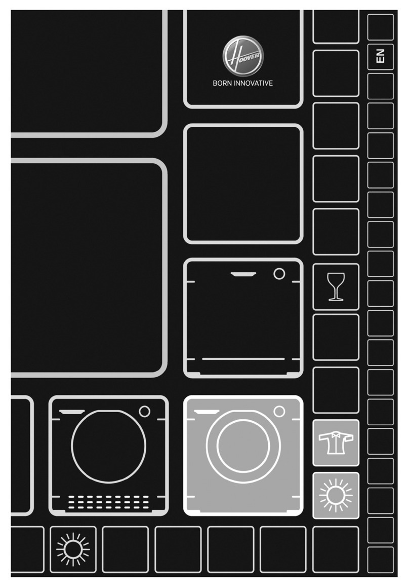 Hoover WDWFT4138AH User manual