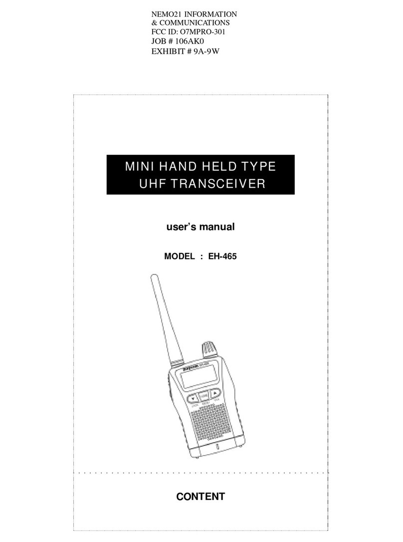 Maycom EH-465 user manual