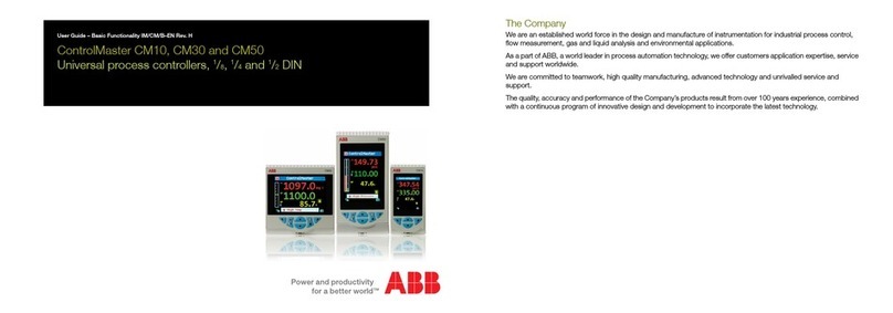 ABB ControlMaster CM10 user guide
