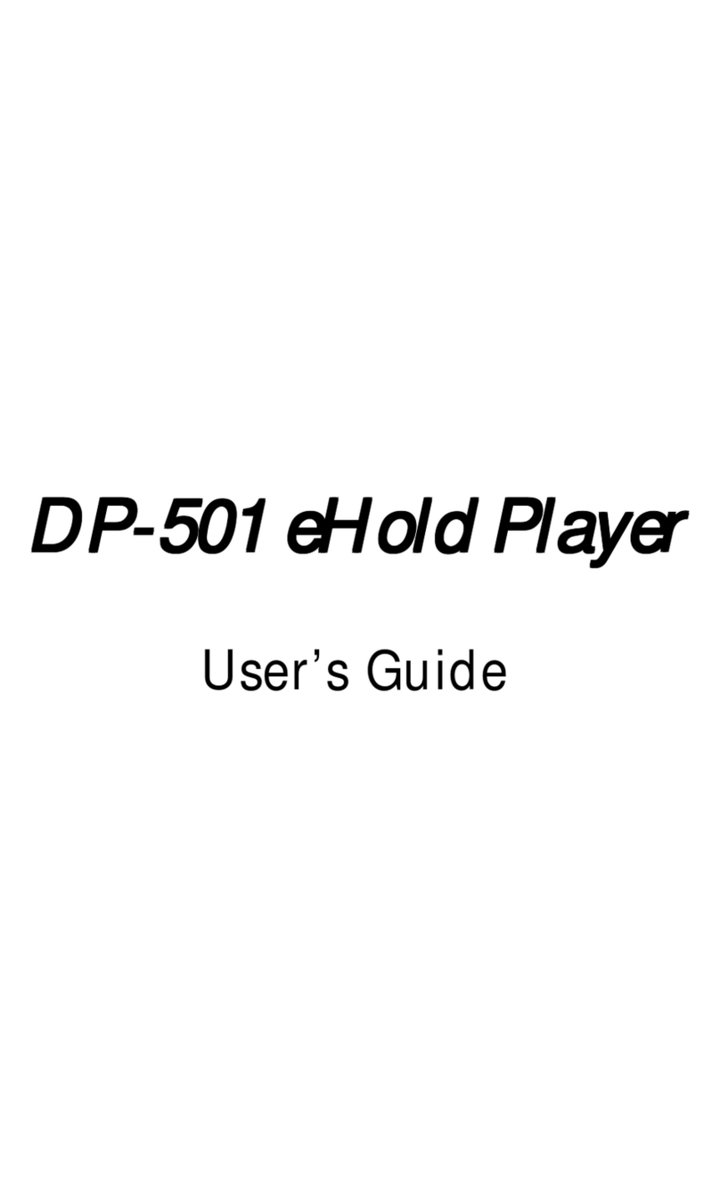 Eletech DP-501 eHold User manual