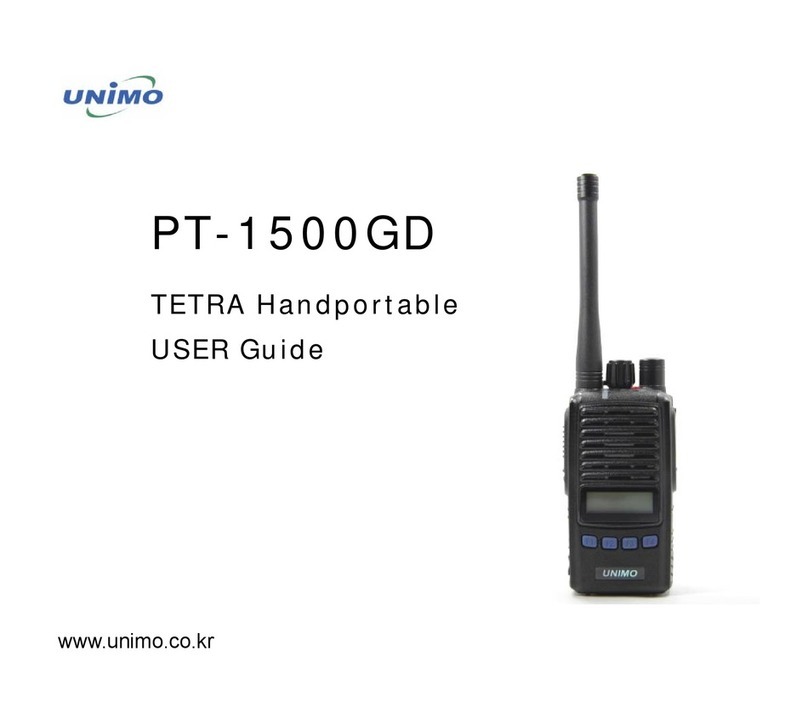 UNIMO Technology PT-1500GD User manual
