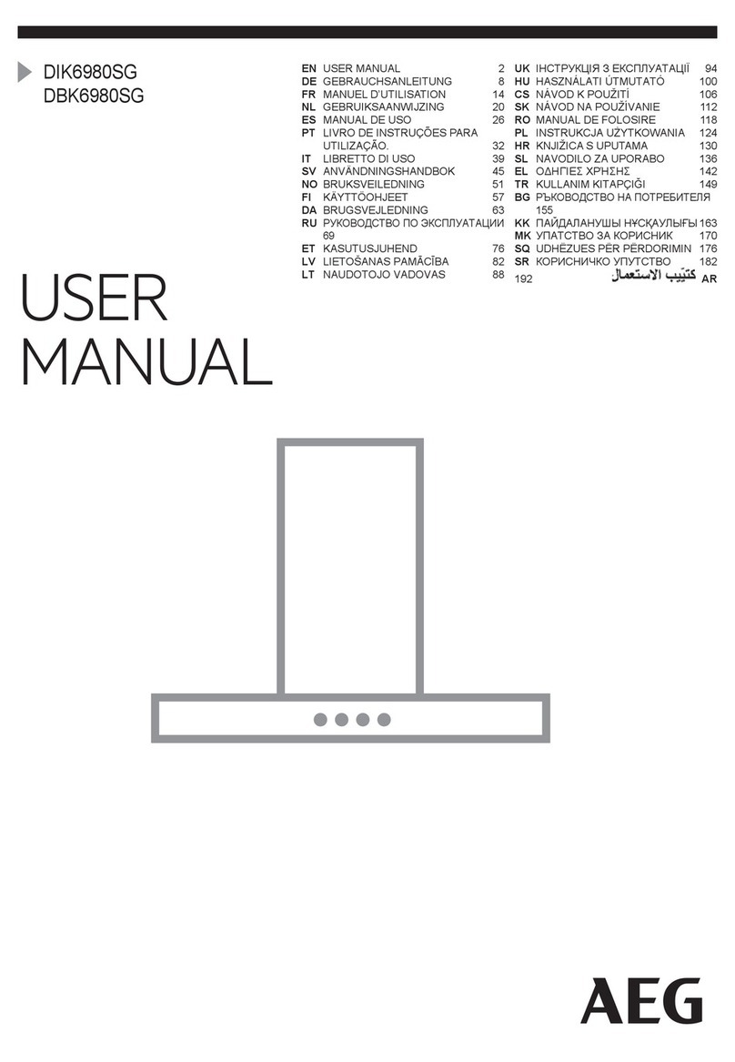 AEG DIK6980SG user manual