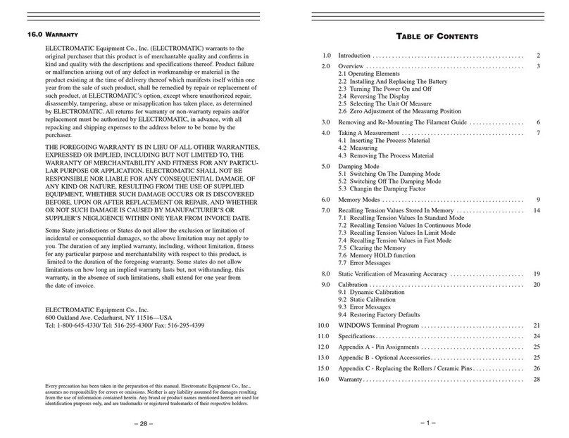 Remocon ETMX-100 operating instructions