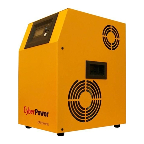 CyberPower CPS1500PIE User manual