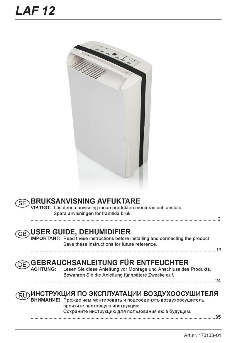 Frico LAF 12 User manual