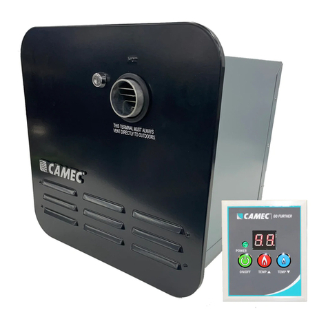 Camec IWH-1.5 Installation and operating instructions Camec IWH-1.5 Installation and operating instructions