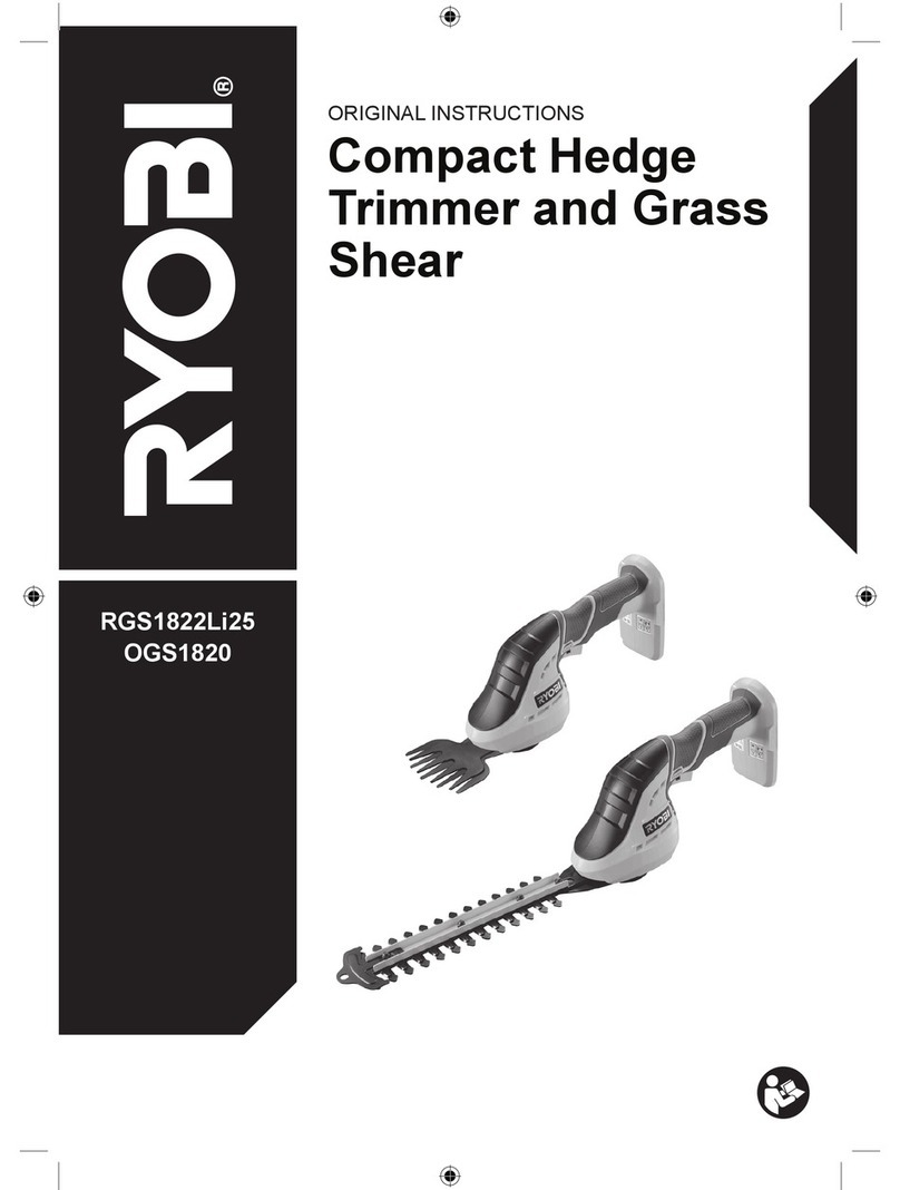 Ryobi OGS1820 User manual
