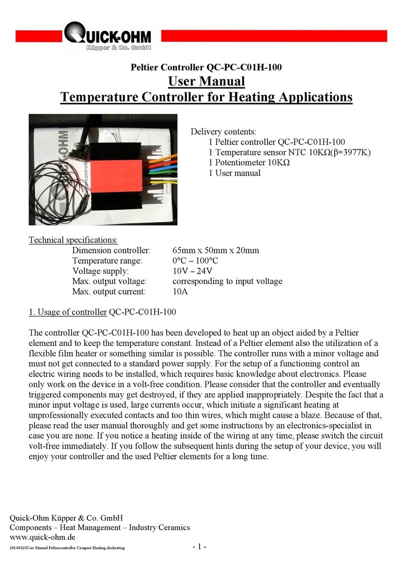 Quick-Ohm QC-PC-C01H-100 user manual