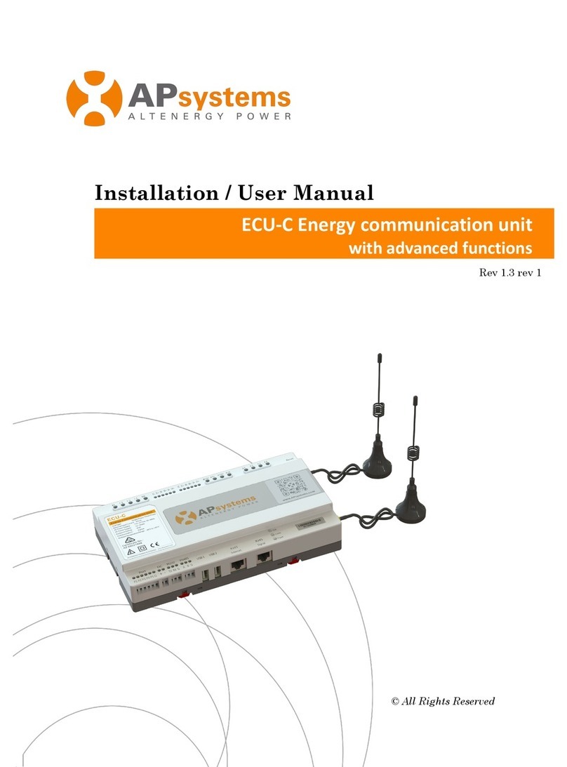 APsystems ECU-C Instruction Manual