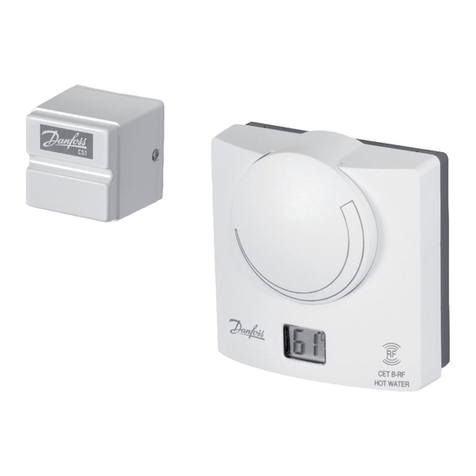 Danfoss CET B-RF Operating instructions