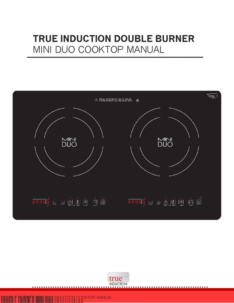 True Induction MINI DUO User manual